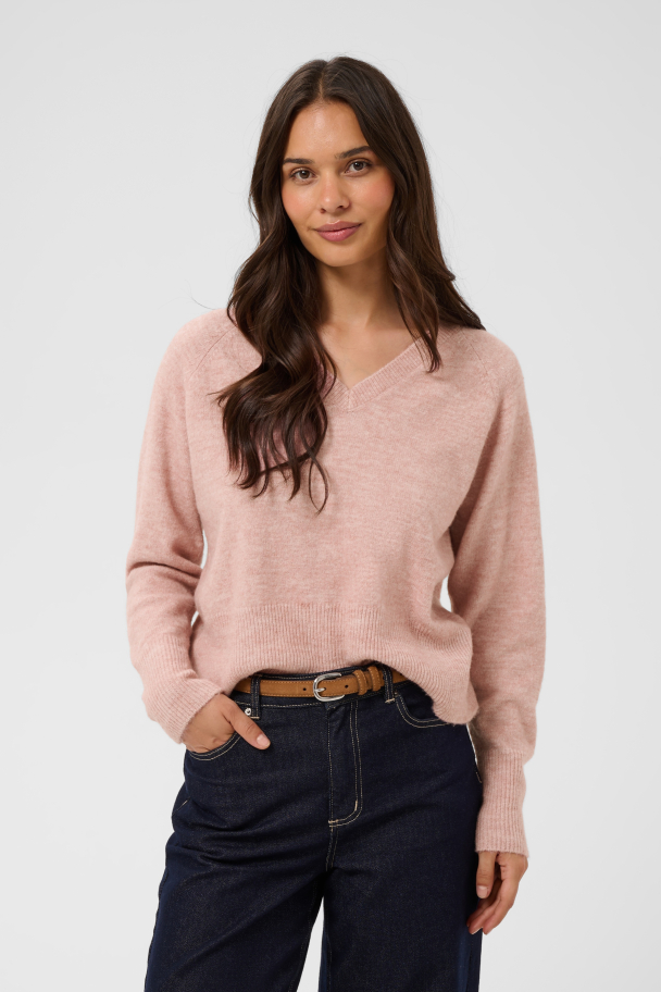 KAniel Strikkegenser Rosa - Image 1