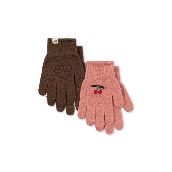 Filla Hansker 2pk, Sorbet - Konges Sl&oslash;jd