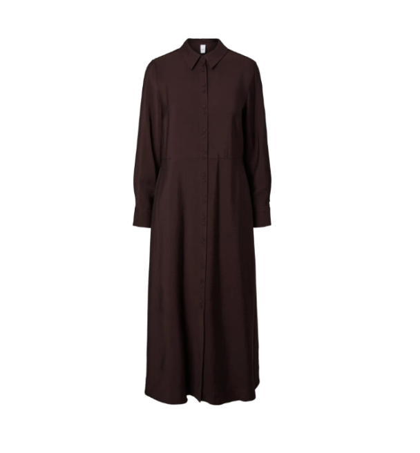 Safera Long Shirt Dress - Image 1