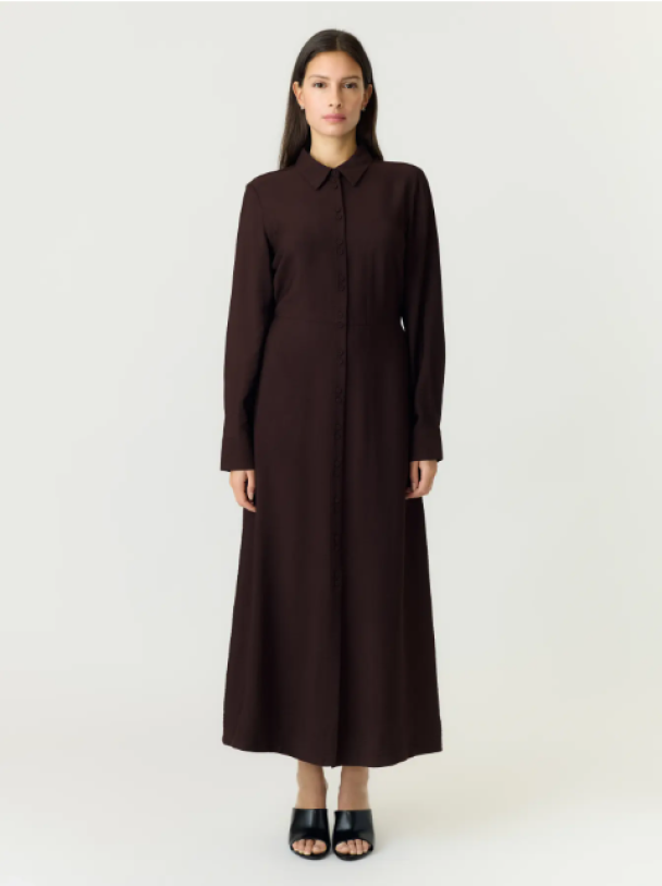 Safera Long Shirt Dress - Image 3