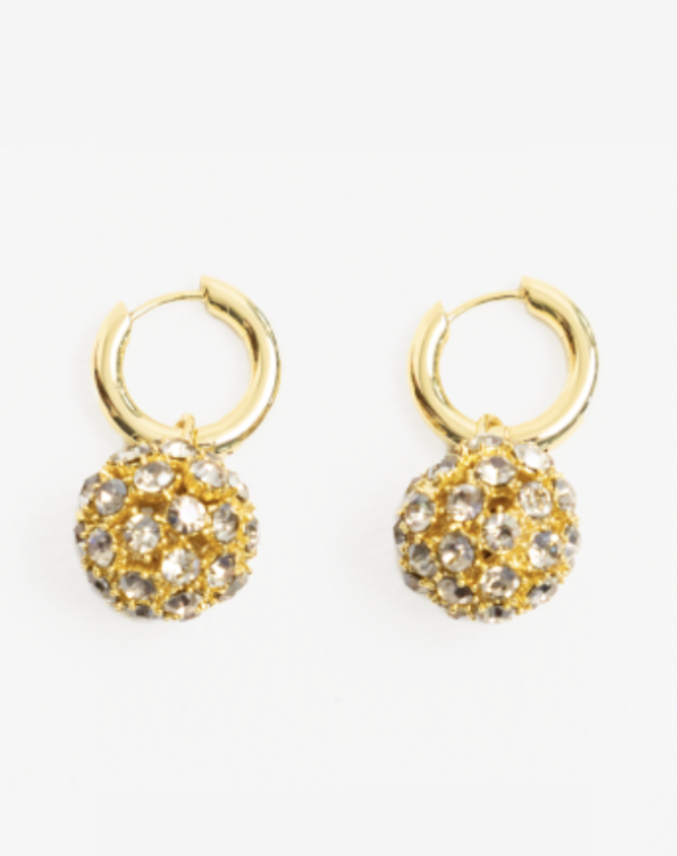 Snowball Earrings - Gold  - Image 3