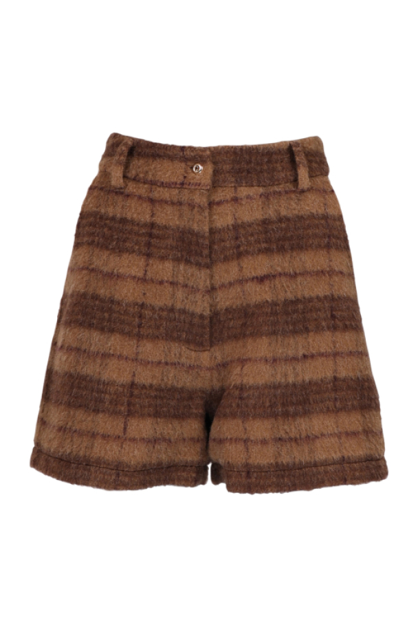 Tailored Shorts - Autumn Checks - Image 1