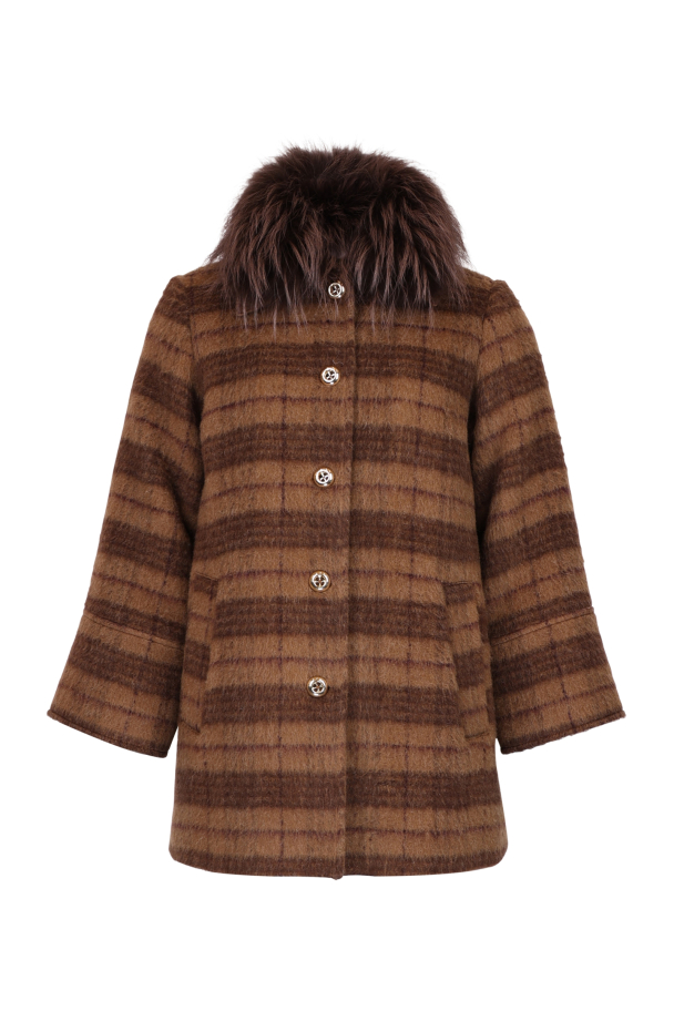 Tailored Car Coat - Autumn Checks  - Image 2