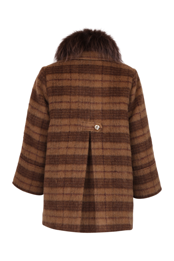 Tailored Car Coat - Autumn Checks  - Image 3