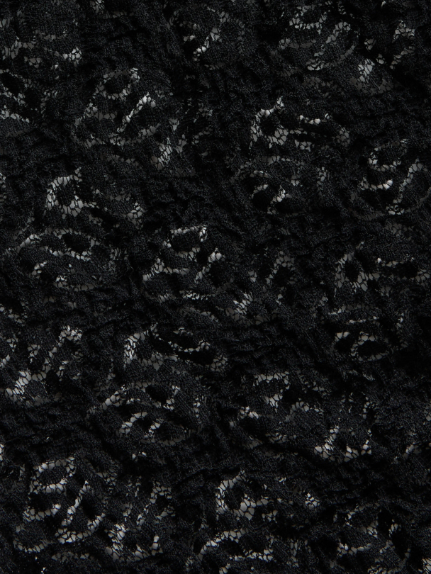 NLFROSANI LACE LS RUCHED TOP - Image 4