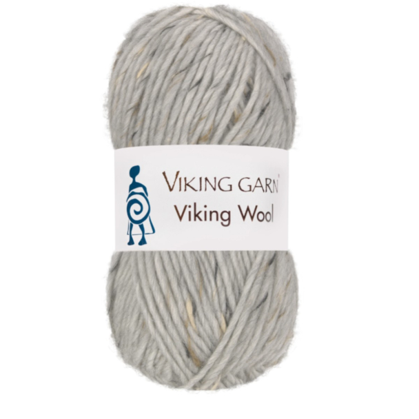 Viking Wool - 501 - Hvit Tweed