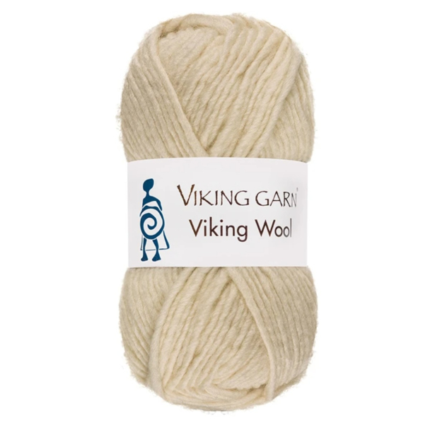 Viking Wool - 502 - Naturhvit