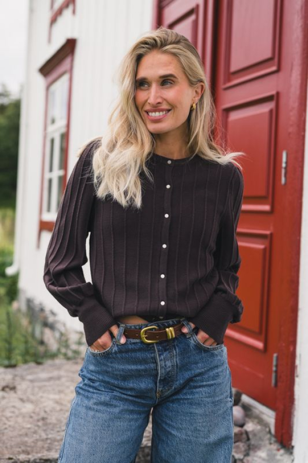 Guru Cardigan - Black Coffee - Image 1