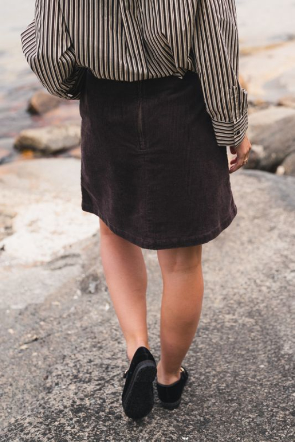 Ella Skirt - Black Coffee - Image 2