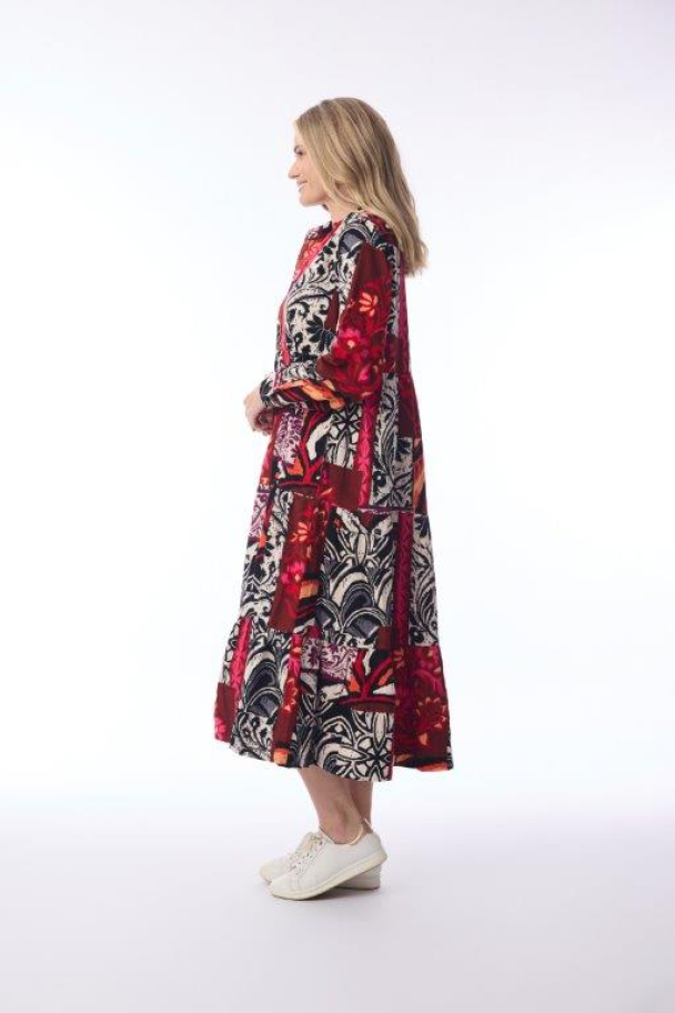 ORIENTIQUE Giza Dress Maxi Collar 21462 - Image 2