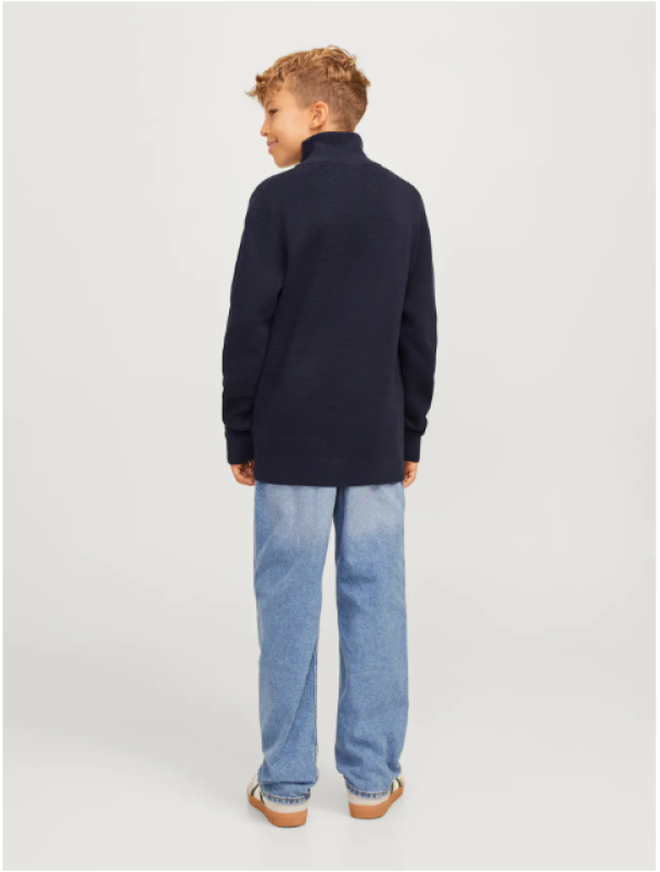 Milano stitch knit half zip - Image 3