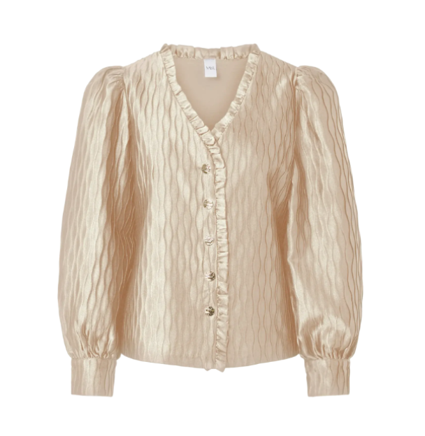 Ripple Neck Shirt  - Image 1