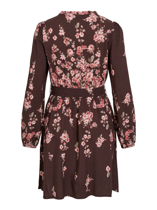 VIELMA BAI O-NECK L/S SHORT DRESS/LN - Image 2