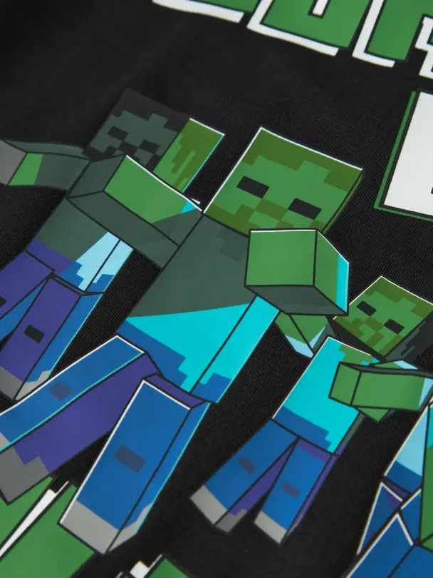 NKMsiloh Genser Minecraft Svart - Image 3