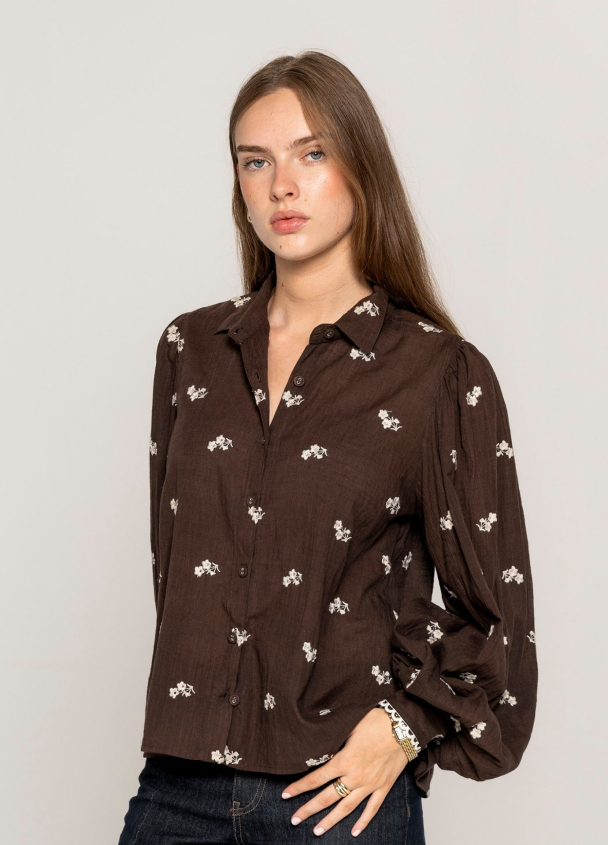Anaya Shirt - Cocoa Heritage - Image 1