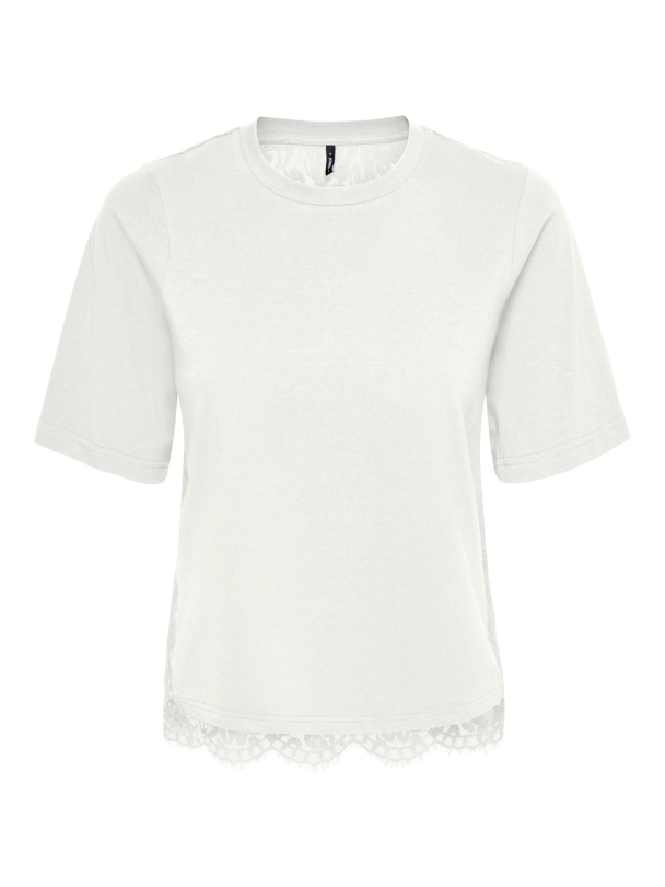 ONLLANIA S/S LACE TOP JRS - Image 1