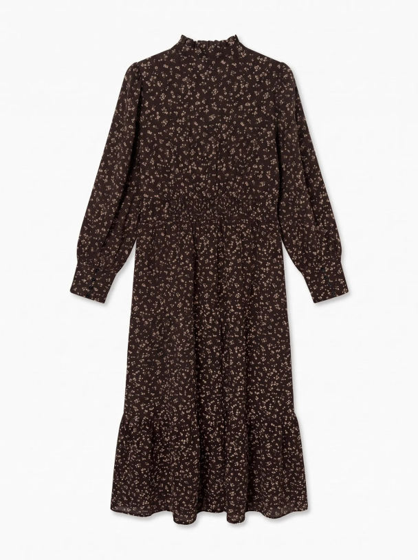 AWNOELLE LS HIGH NECK ANKLE DRESS - Image 2