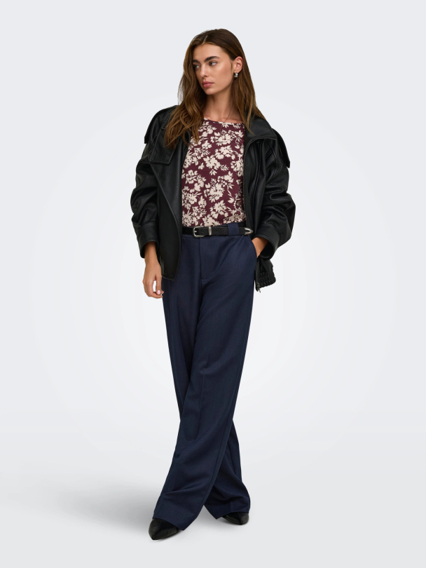 ONLVIC S/S AOP TOP NOOS WVN - Image 5