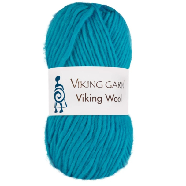 Viking Wool - 528 - Mørk turkis