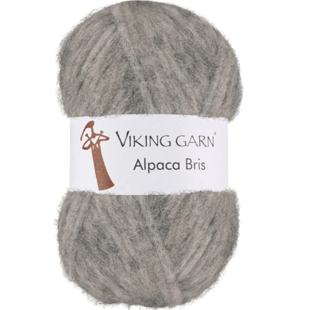 Alpaca Bris - 313 - Lys Grå