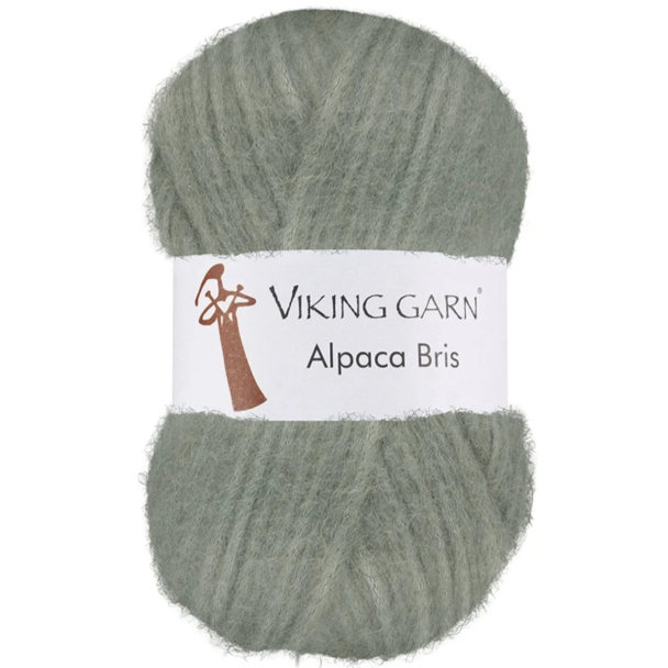 Alpaca Bris - 330 - Lys Støvet Grønn