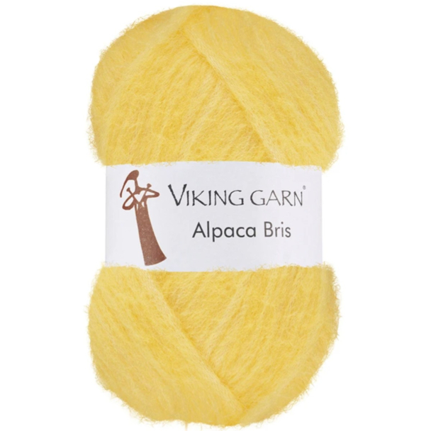 Alpaca Bris - 340 - Lys Gul