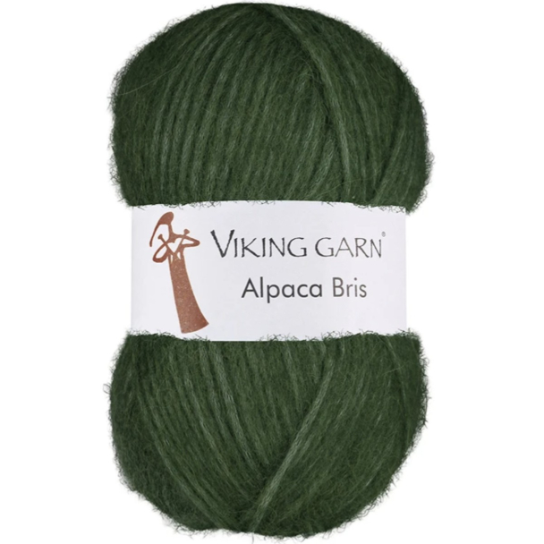 Alpaca Bris - 384 - Mørk Grønn