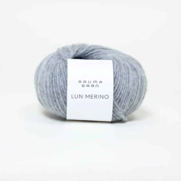 Lun Merino - 80 - Grå - Image 1