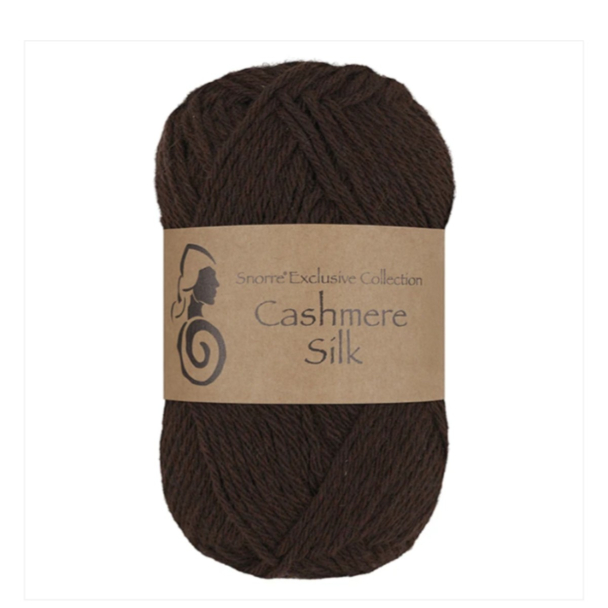 Cashmere Silk - 618 - Mørk Brun