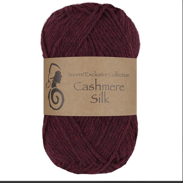 Cashmere Silk - 658 - Burgunder