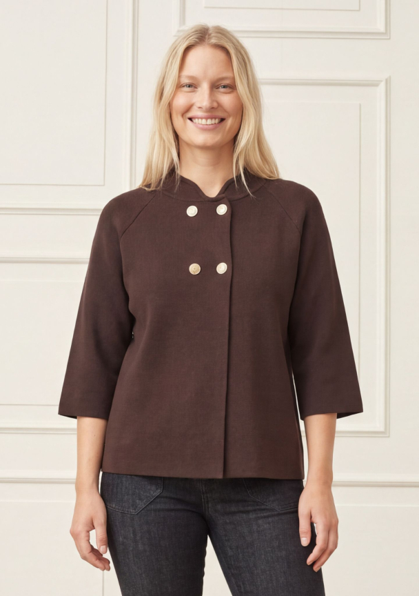 Jena Poncho Blouse - Image 5