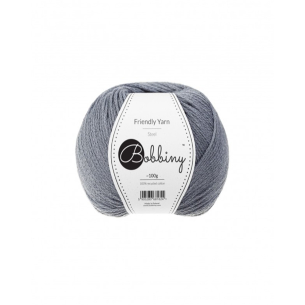 Bobbiny Friendly Yarn - Steel