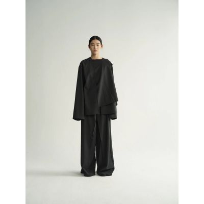 Astra Cape Shirt Dark Grey