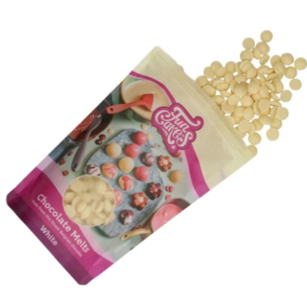 Sjokolade Melts Hvit 350 g