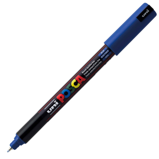 Uni POSCA PC-1MR – Ultra-Fine 0,7mm – 33 Blue