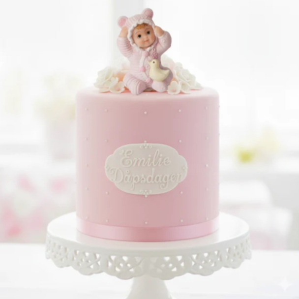 Baby med and Rosa, 5,5 cm - Image 2