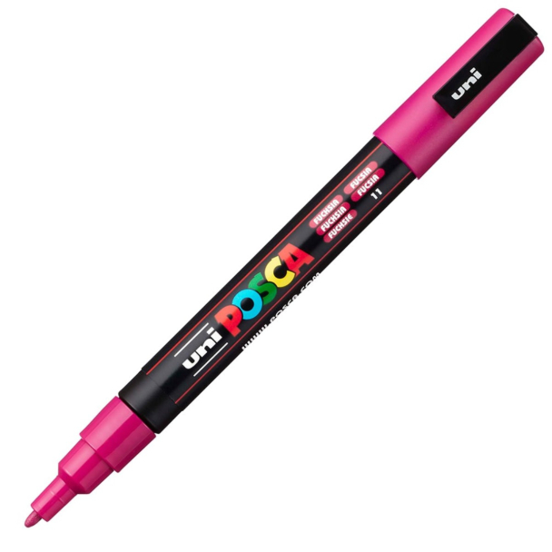 Uni POSCA PC-3M – Fine 0,9-1,3mm – 11 Fuchsia