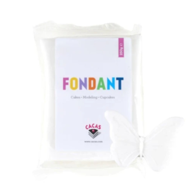 Fondant Cacas  - Marshmallow hvit, 250 gram