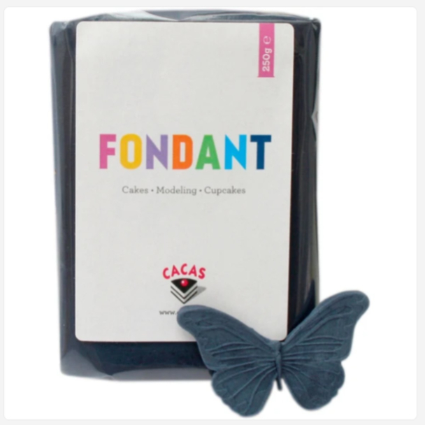 Fondant Cacas - Marineblå 250g