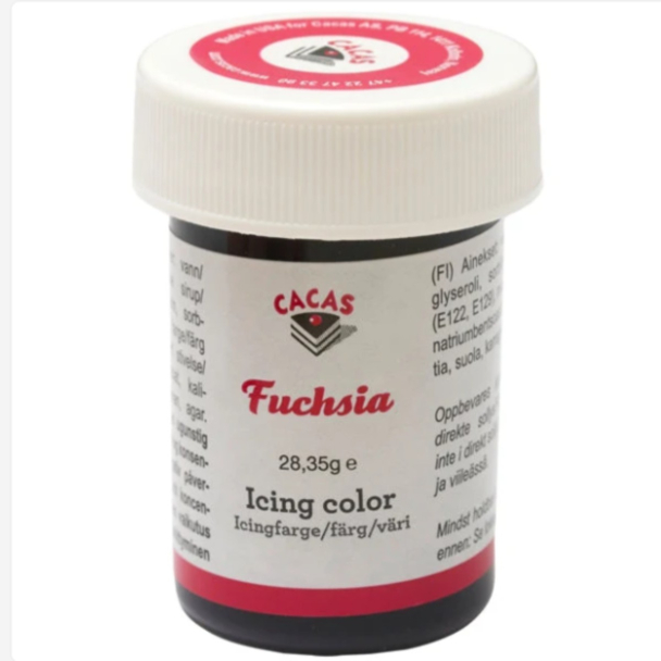 Icingfarge - Fuchsia Cacas 28,35 g