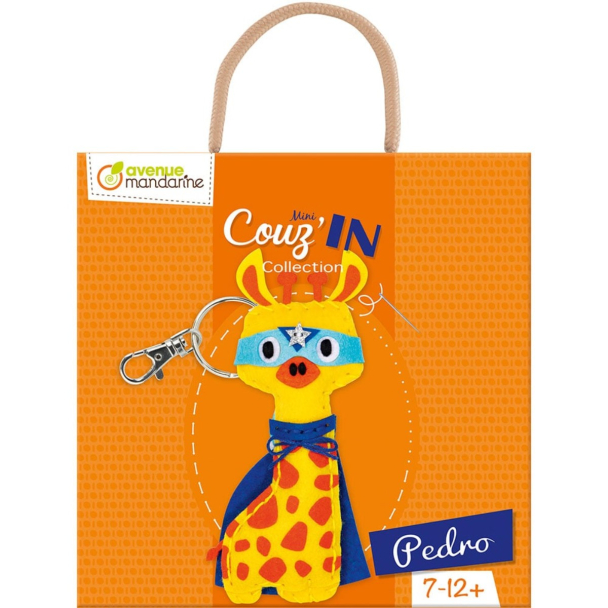 My Mandarine Mini Couzin Filtfigur sett – Pedro the giraffe - Image 1