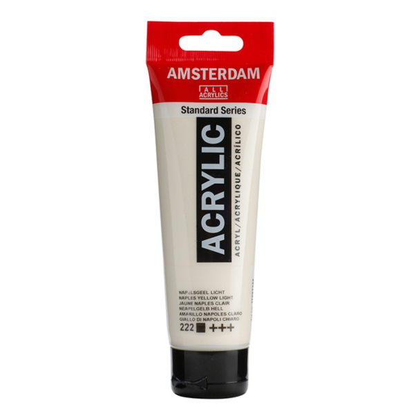 Amsterdam Standard Akryl 120ml - 222 Naples yellow light