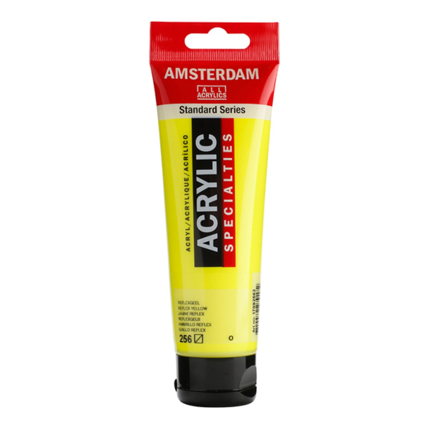 Amsterdam Standard Akryl 120ml - 256 Reflex yellow