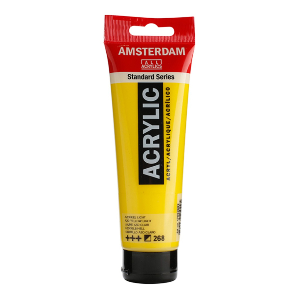Amsterdam Standard Akryl 120ml - 268 Azo yellow light