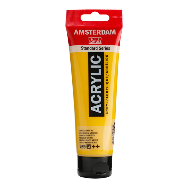 Amsterdam Standard Akryl 120ml - 269 Azo yellow med.
