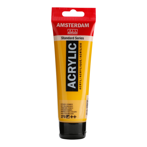Amsterdam Standard Akryl 120ml - 270 Azo yellow deep