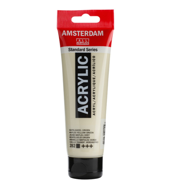 Amsterdam Standard Akryl 120ml - 282 Naples Yellow Green