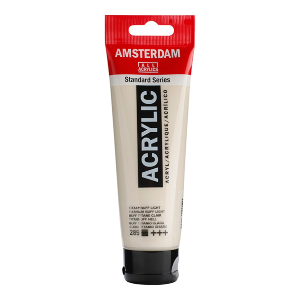 Amsterdam Standard Akryl 120ml - 289 Titanium buff light
