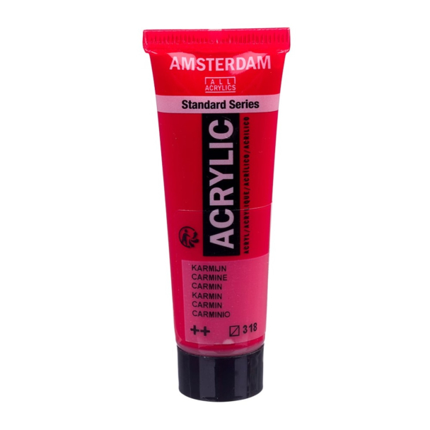 Amsterdam Standard Akryl 120ml - 318 Carmine