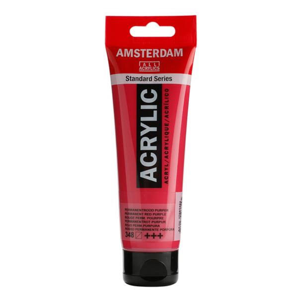 Amsterdam Standard Akryl 120ml - 348 Perm. red purple